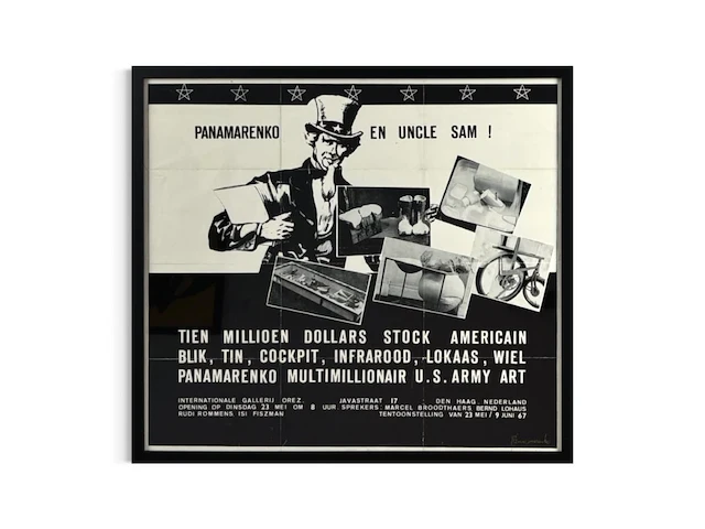 Panamarenko - uncle sam - gesigneerd - afbeelding 1 van  2