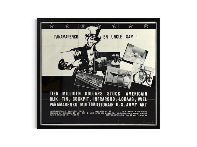 Panamarenko - uncle sam - gesigneerd - afbeelding 1 van  2
