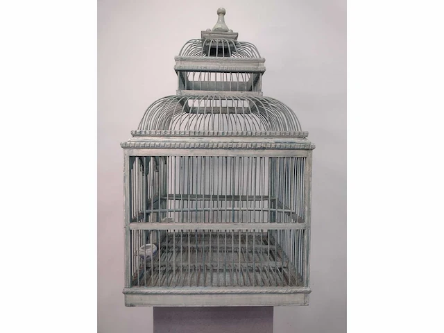 Panamarenko vogelkooi origineel werk handgesignieerd - afbeelding 6 van  9