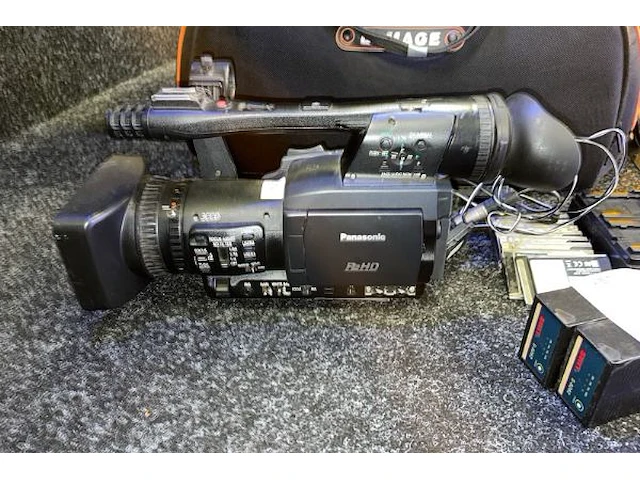 Panasonic camera p2hd met lens - afbeelding 2 van  9