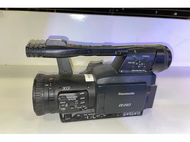 Panasonic camera p2hd met lens - afbeelding 2 van  7
