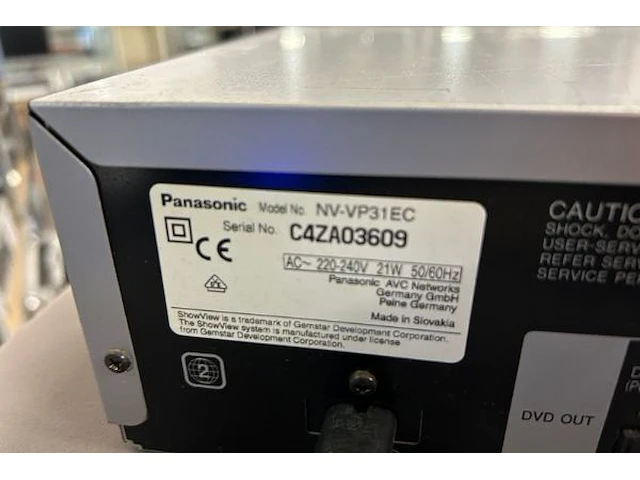 Panasonic cassette recorder - afbeelding 6 van  6