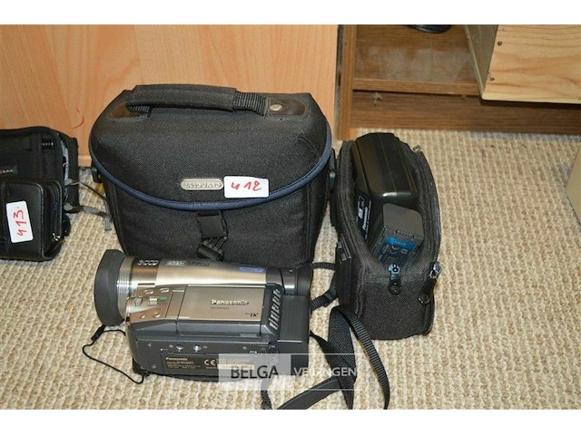 Panasonic nv-mx3000 digitale videocamera met tas - afbeelding 1 van  3