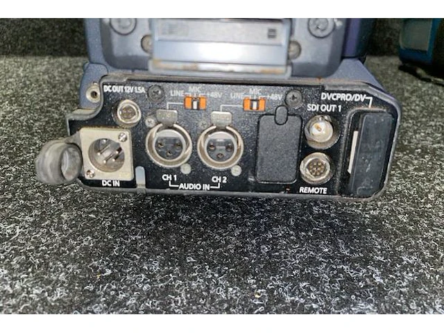Panasonic p2 hd camera + fujinon lens - afbeelding 8 van  10