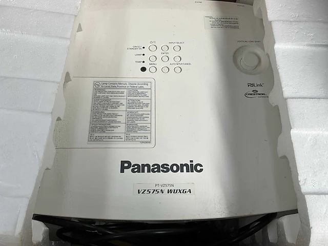 Panasonic pt-vz575n wuxga projector - afbeelding 2 van  4