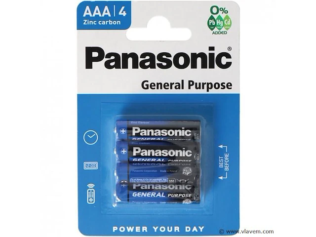 Panasonic r6 aaa 192 stuks - afbeelding 1 van  1