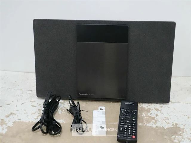Panasonic sc-hc412 home audio-microsysteem zwart - afbeelding 1 van  2