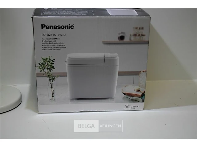 Panasonic sd-b2510wxe broodbakmachine - afbeelding 4 van  6