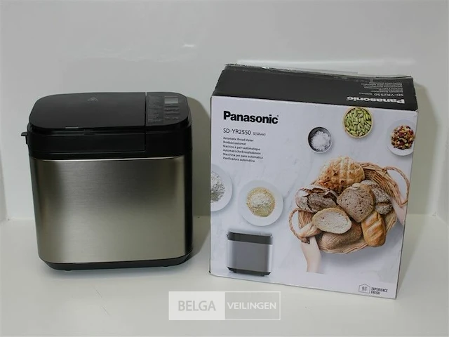 Panasonic sd-yr2550sxe broodbakmachine - afbeelding 4 van  4