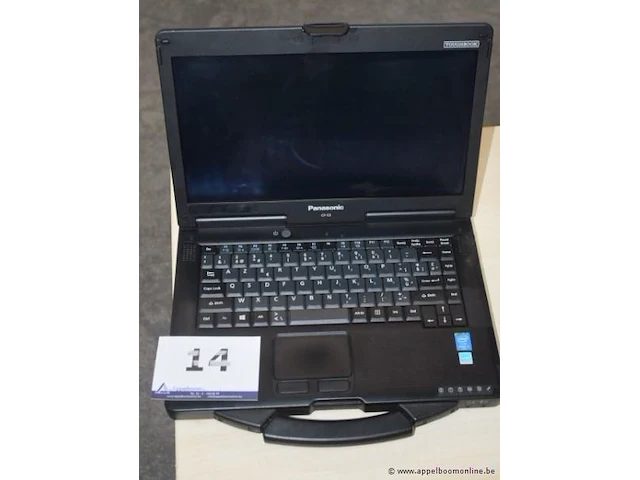 Panasonic toughbook cf-53, paswoord niet gekend, zonder kabels - afbeelding 1 van  2