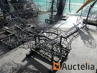 Panda-mozaïicultuur metalen structuur - afbeelding 4 van  6