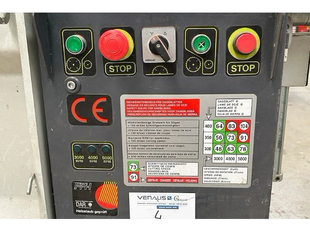 Paneel zaagmachine roblond - afbeelding 2 van  12