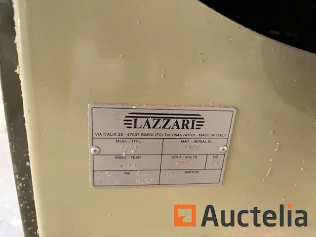 Paneelcirkelzaag lazzari cs41 (1991) - afbeelding 4 van  10