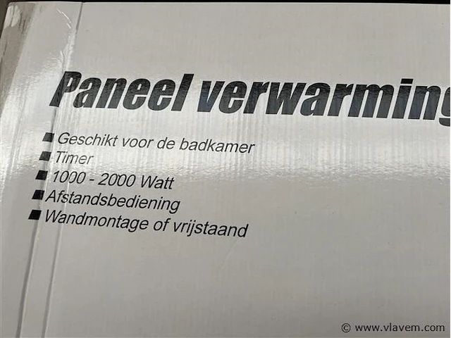 Paneelverwarming - afbeelding 2 van  3