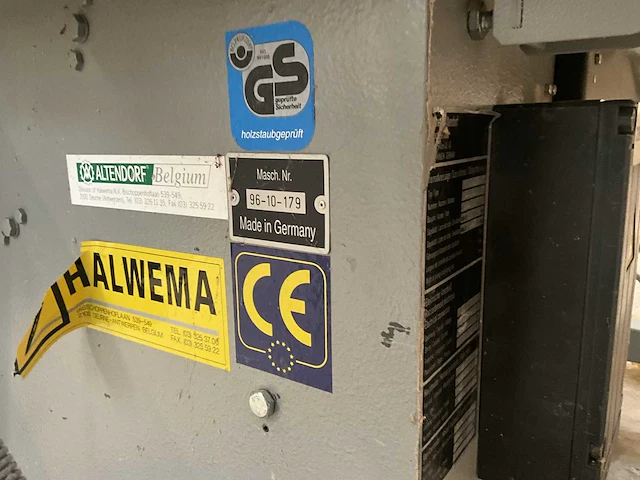 Paneelzaagmachine altendorf wa10 f45 elmo - afbeelding 8 van  21
