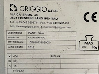 Paneelzaagmachine griggio - afbeelding 13 van  19