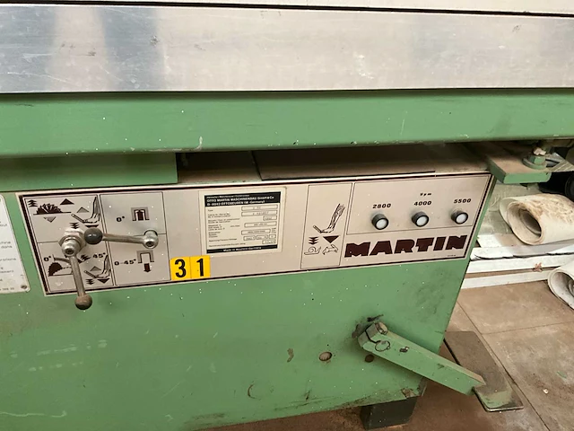 Paneelzaagmachine martin ducoroir t72 - afbeelding 7 van  30