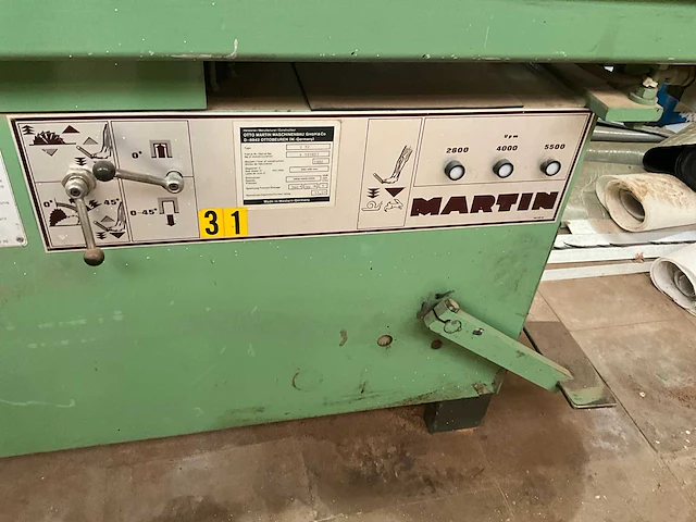 Paneelzaagmachine martin ducoroir t72 - afbeelding 8 van  30