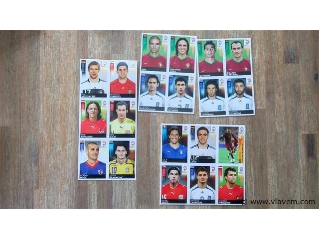Panini euro 2008 cristiano ronaldo 5 stickervellen - afbeelding 1 van  3