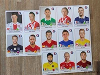 Panini euro 2016-2 stickervellen - afbeelding 1 van  2