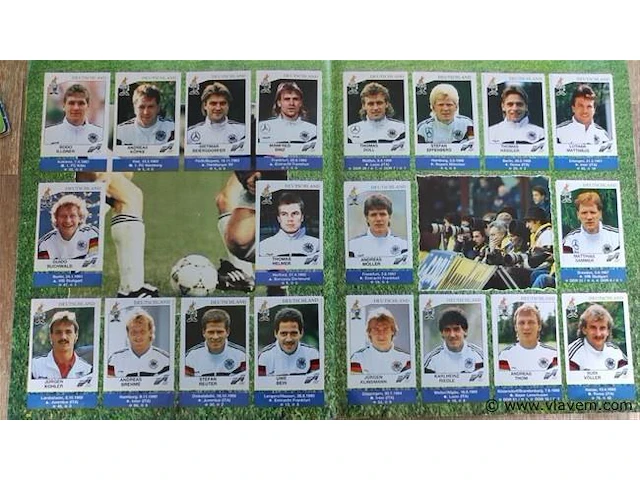Panini euro 92 album compleet - afbeelding 9 van  10