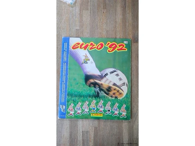 Panini euro 92-compleet album - afbeelding 1 van  9