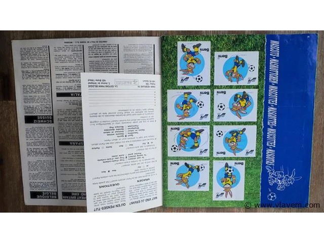 Panini euro 92-compleet album - afbeelding 8 van  9