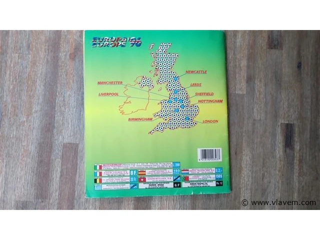Panini euro 96- compleet album - afbeelding 10 van  10