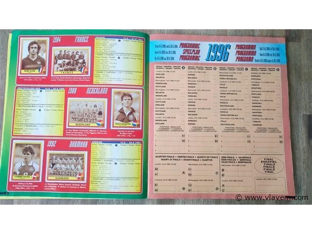 Panini euro 96- compleet album - afbeelding 4 van  10