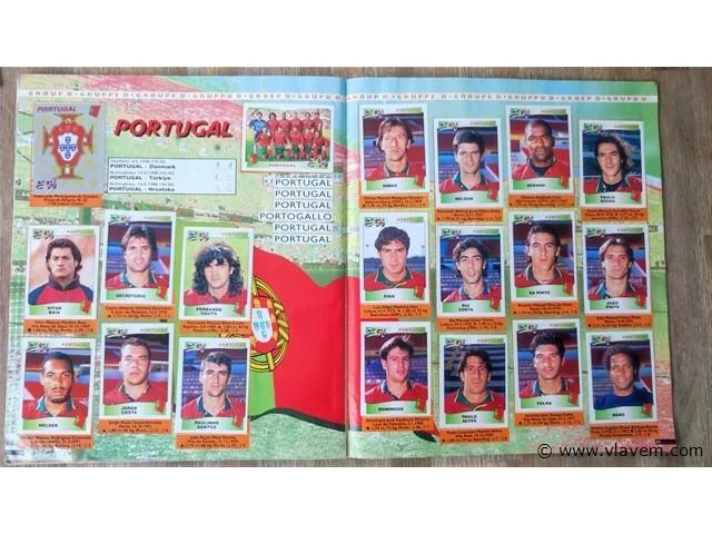 Panini euro 96- compleet album - afbeelding 8 van  10