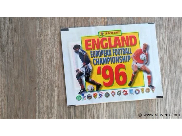 Panini euro 96 zakje - afbeelding 1 van  2