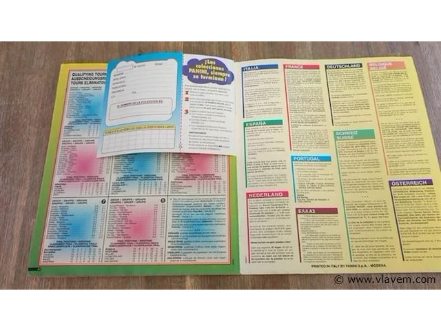 Panini europe 96 album compleet - afbeelding 2 van  10