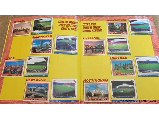 Panini europe 96 album compleet - afbeelding 7 van  10