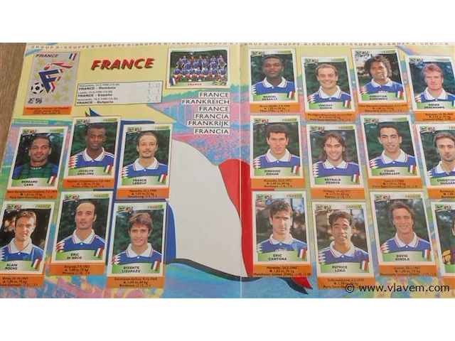 Panini europe 96 album compleet - afbeelding 10 van  10