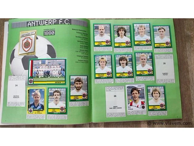 Panini football 89-incompleet album - afbeelding 4 van  10