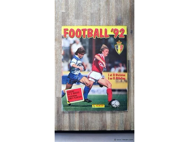 Panini football 92-incompleet album - afbeelding 1 van  10