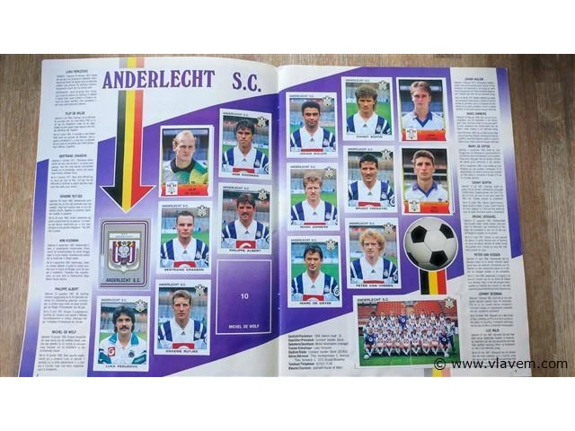 Panini football 93-incompleet album - afbeelding 2 van  9