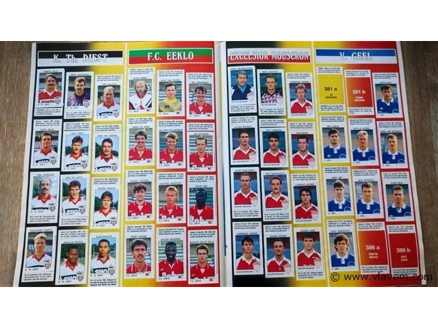 Panini football 93-incompleet album - afbeelding 7 van  9