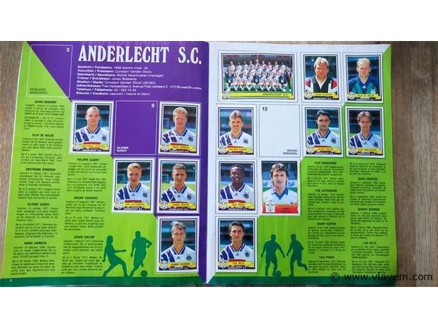 Panini football 94-incompleet album - afbeelding 3 van  7