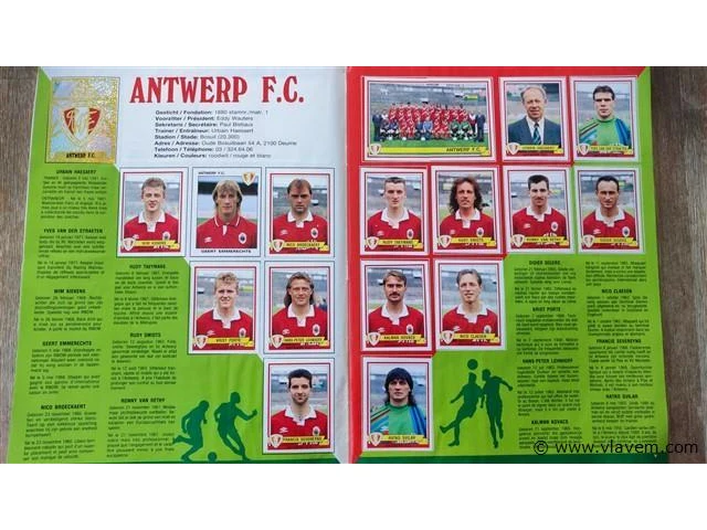 Panini football 94-incompleet album - afbeelding 4 van  7