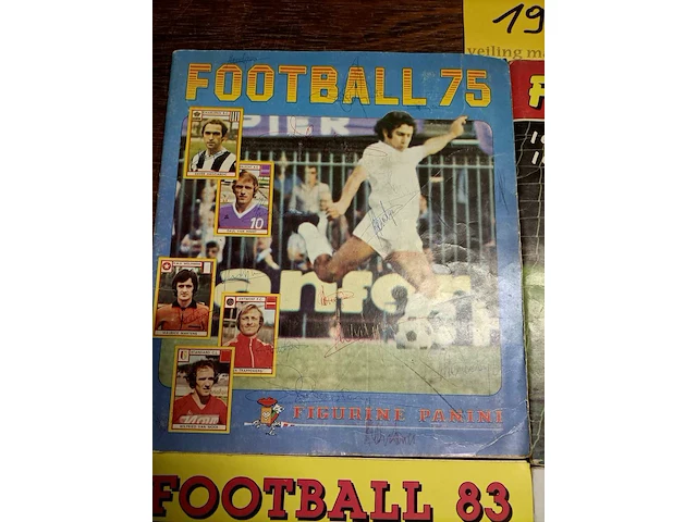 Panini football albums 75-82-83-84, 4 stuks - afbeelding 3 van  10