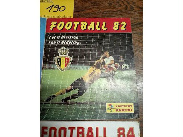 Panini football albums 75-82-83-84, 4 stuks - afbeelding 4 van  10