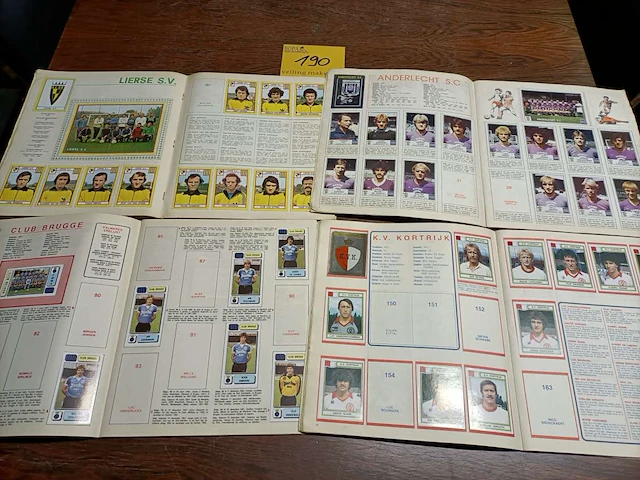 Panini football albums 75-82-83-84, 4 stuks - afbeelding 7 van  10