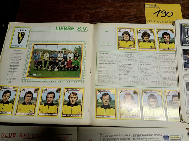Panini football albums 75-82-83-84, 4 stuks - afbeelding 8 van  10