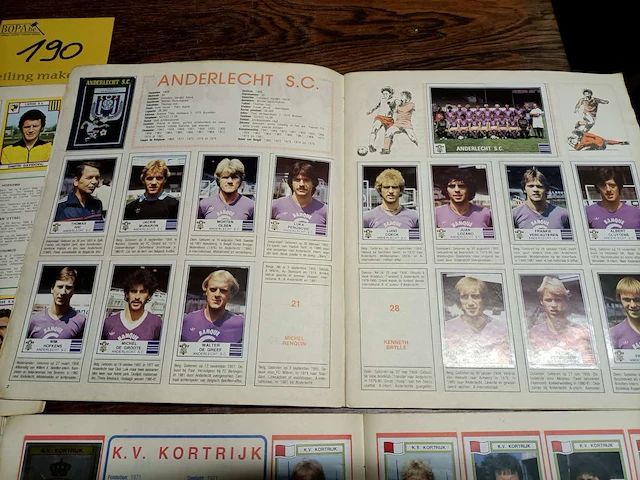 Panini football albums 75-82-83-84, 4 stuks - afbeelding 9 van  10