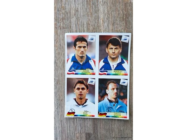 Panini france 98-1 stickervel - afbeelding 1 van  2