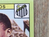 Panini sticker pélé santos - afbeelding 3 van  6