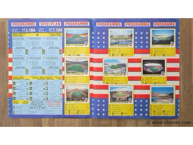 Panini usa 94 compleet album - afbeelding 2 van  8