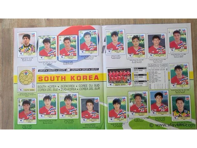 Panini usa 94 compleet album - afbeelding 5 van  8