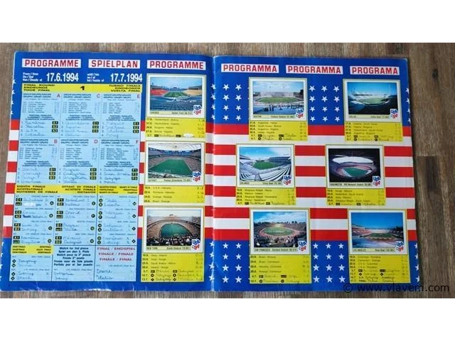 Panini world cup usa 94-compleet album - afbeelding 2 van  10
